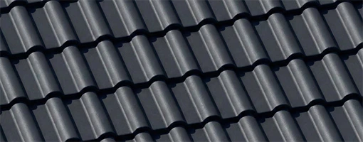 Nelskamp Finkenberger Pfanne Dachstein in Anthrazit – klassischer Dachstein für sichere Eindeckung